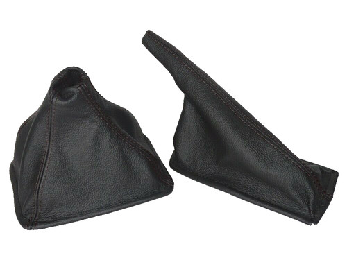Gear and handbrake gaiters - and,