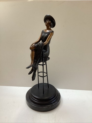 Art deco style - art, bronze
