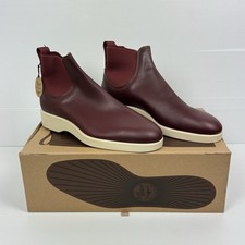 RM WILLIAMS Marc Newson Burgundy Leather Yard Boot 365 10 G 45 EU 11 US NEW