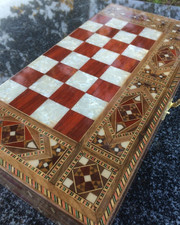 Backgammon Set Handmade Solid