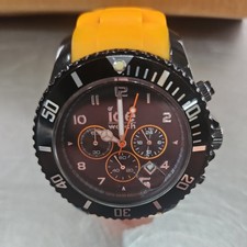 Ice Watch Ice Black/Orange Chronograph Men's Watch