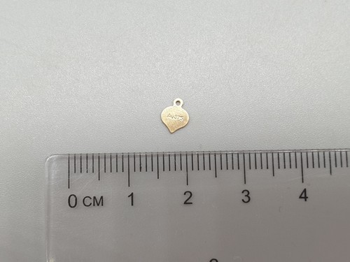 9ct yellow gold tag 375 - 9ct,