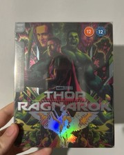 Thor Ragnarok UK Exclusive Mondo Artwork 4K Blu-ray Steelbook Zavvi