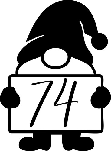 Pack cute gnome - pack, bin