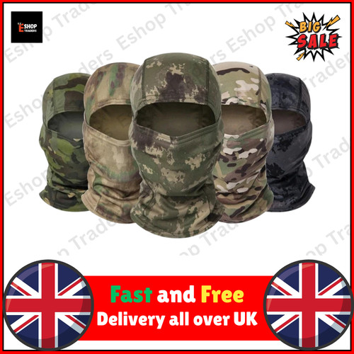 Camouflage balaclava hat - camouflage,