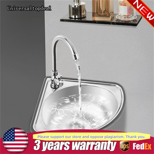 Single triangle wash - single, basin