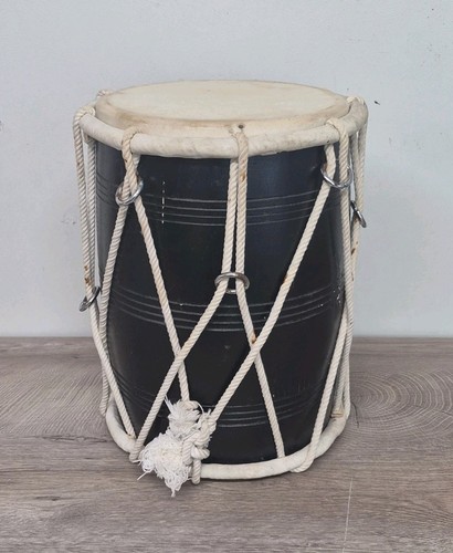 Vintage dholak drum with - vintage,
