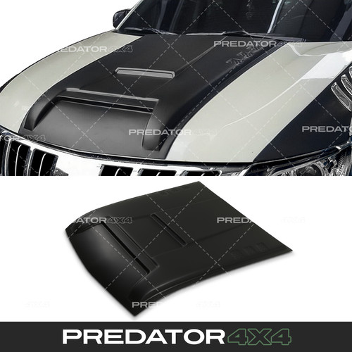 Matte black bonnet scoop - bonnet,