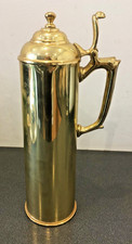 Rhodesian 25 Pound Shell  beer mug stein brass  Rhodesia army artillery  RAR