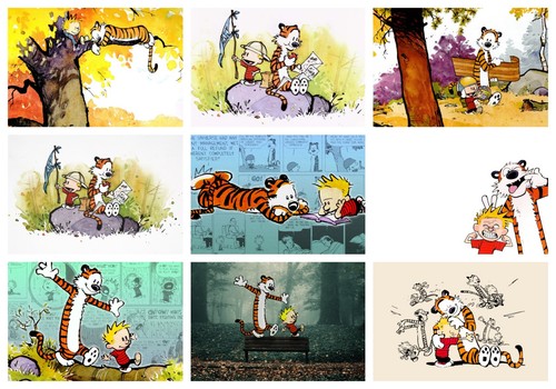 Calvin hobbes poster print - poster,