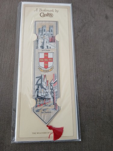 Cash ltd woven bookmark - &,