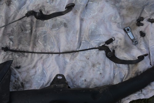 Yamaha rd125lc back - , brake