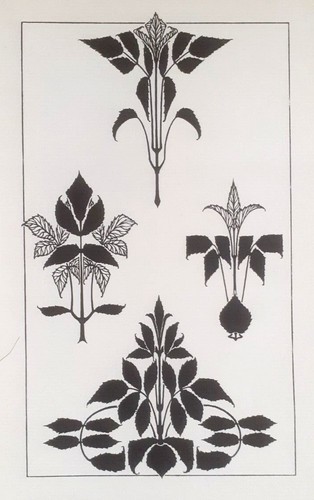 Raspberry design art nouveau - art,