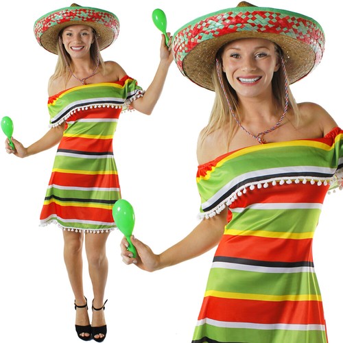 Ladies mexican girl costume - ladies,