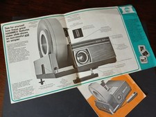 2x Vintage Hanimex 35mm Slide Projector Leaflets