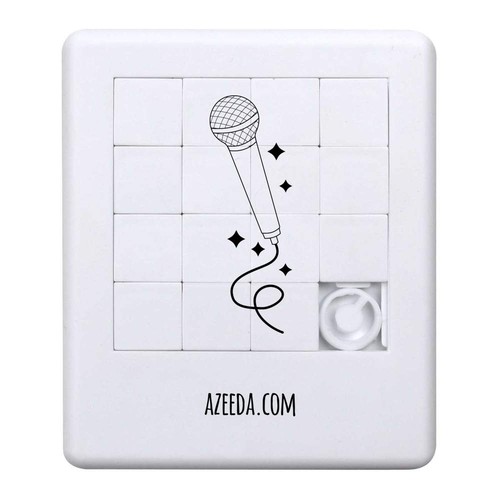 Microphone with glitter - with, glitter'