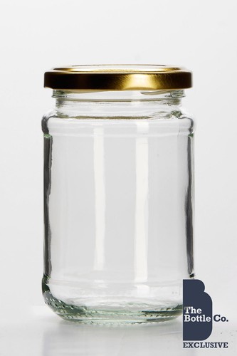 297ml approx 12oz jam jar - x,