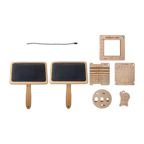Wood knitting gauge - gauge, rulers