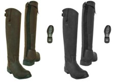 TOGGI CALGARY LONG LEATHER COUNTRY WALKING HORSE RIDING BOOTS