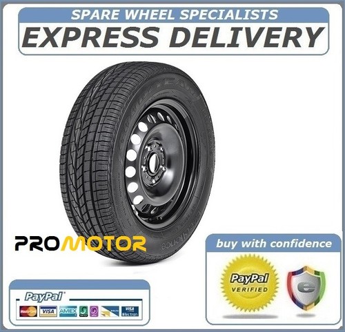 Full size spare wheel and - full,