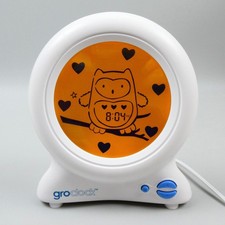 GroClock Children’s Sleep Trainer Clock - Owl Design - Very Good Condition.