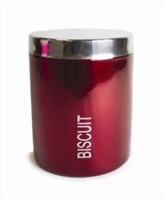 Biscuit Barrel Tin Kitchen Storage Canisters Jars Pots Containers Air Tight Lids
