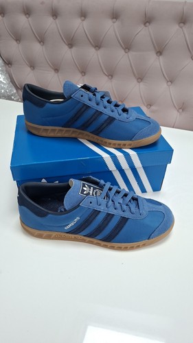 Blue adidas hamburg - blue, w