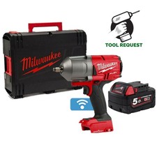 Milwaukee M18ONEFHIWF12-0 18v Fuel 1/2" Impact Wrench Naked in Case & 5.0Ah Batt