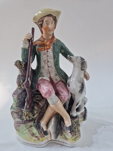 Antique staffordshire pottery - staffordshire,