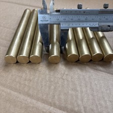 Job Lot 6 X Solid Brass Rods