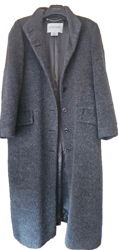 Jaeger long grey coat - , alpaca