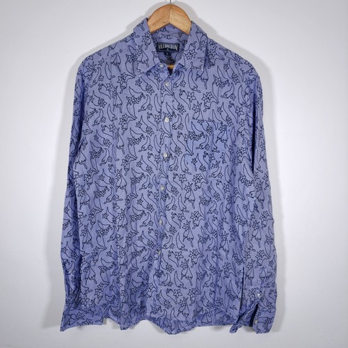 Vilebrequin linen shirt mens - linen,