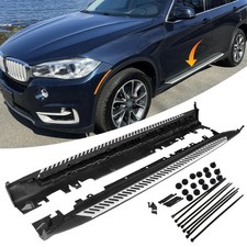 PAIR ALUMINIUM RUNNING BOARDS