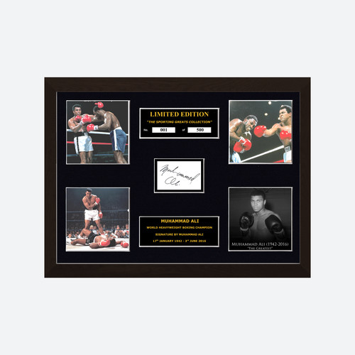 Muhammad ali signed ltd - ali,