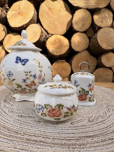 Vintage aynsley cottage garden - cottage,