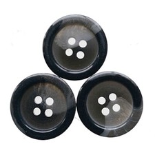 BLACK with GREY HORN EFFECT