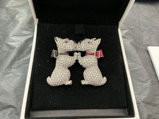 Vintage Swarovski Westie/