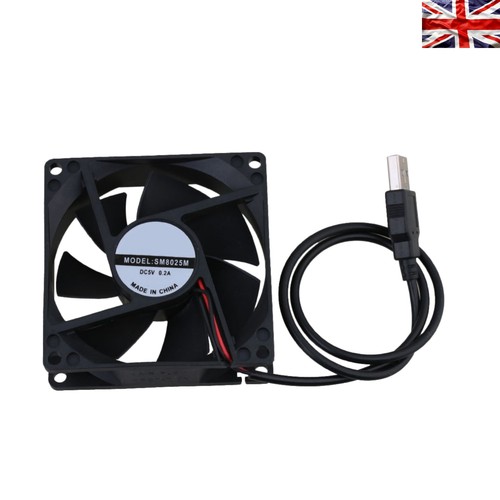 Usb 8cm silent cooling fan - cooling,