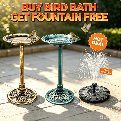 Outdoor garden bird - outdoor, bath