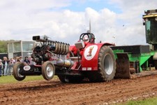 Complete Modified Tractor Puller with lorry to transport and spares