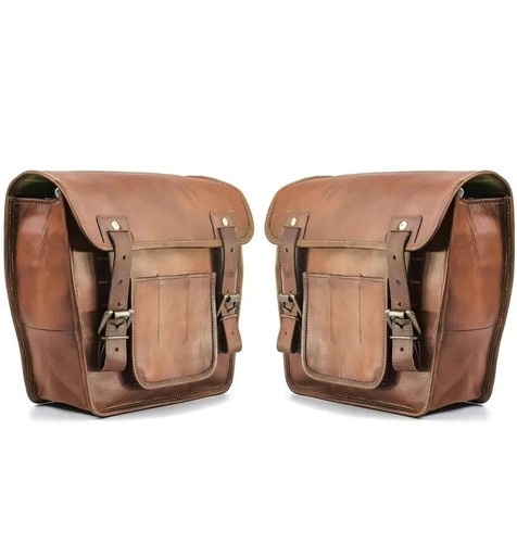 Vintage goat leather - leather, combo