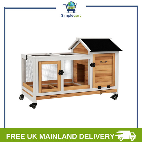 Rabbit hutch guinea pig cage - rabbit, hutch,