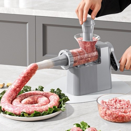 Homemade sausage maker meat - sausage,