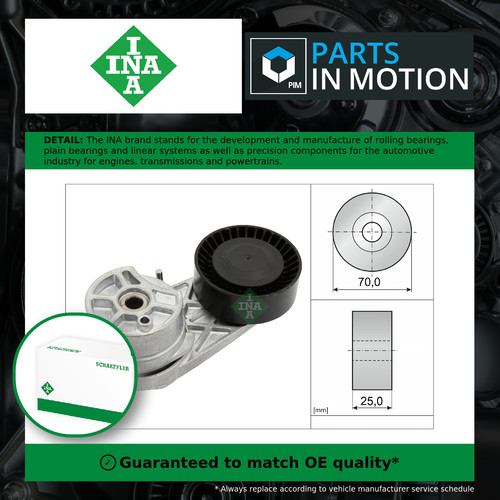 Aux belt tensioner - aux, ford