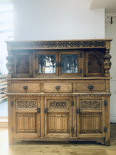 Antique Old Charm/Cupboard /Dresser/Home Cocktail Bar /drinks Cabine