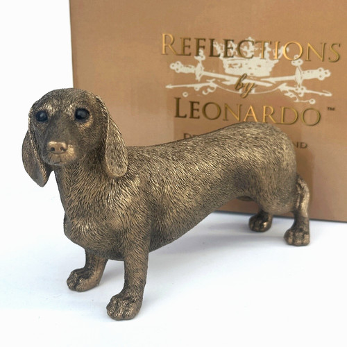 Dachshund figurine leonardo - dachshund,