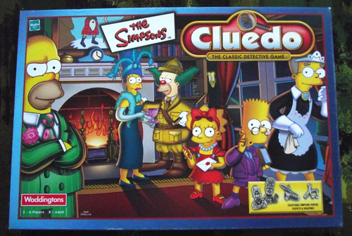 Cluedo the simpsons - cluedo:,