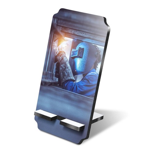 Mdf mobile phone stand - phone,