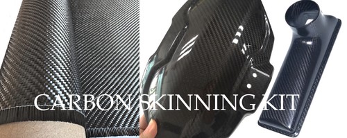 Carbon fibre skinning - carbon,