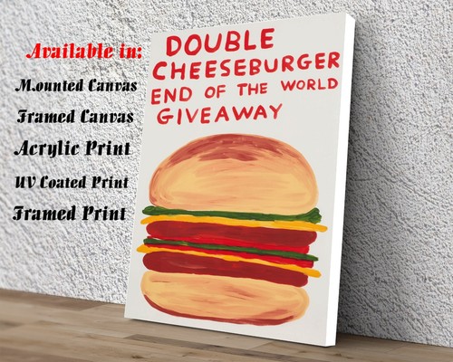 David shrigley cheesburger - david,